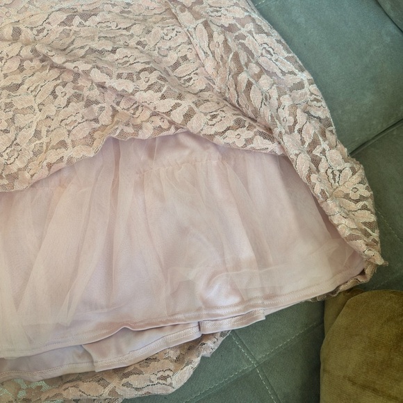 Torrid Pink Lace Maxi Dress - Picture 7 of 8